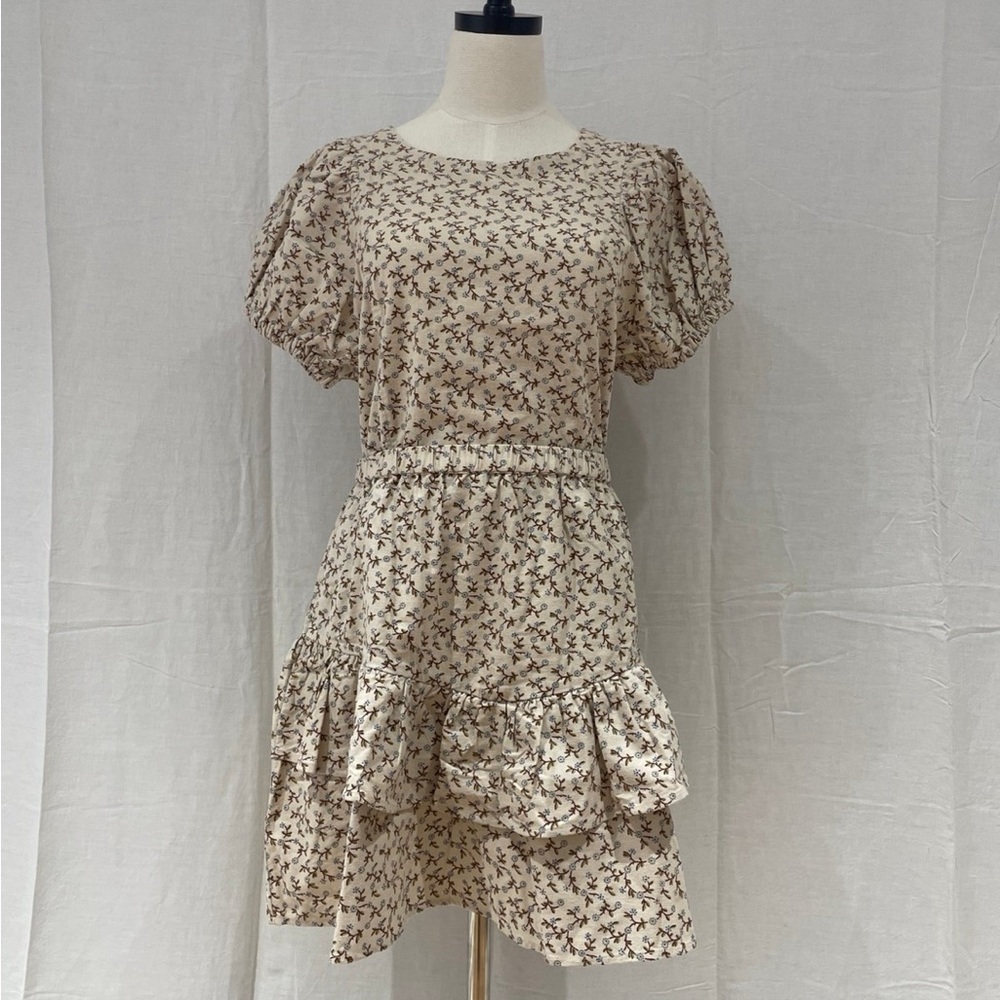 NWT Madewell Flannel Teaberry Skirt and Blouse Set Size 6/M